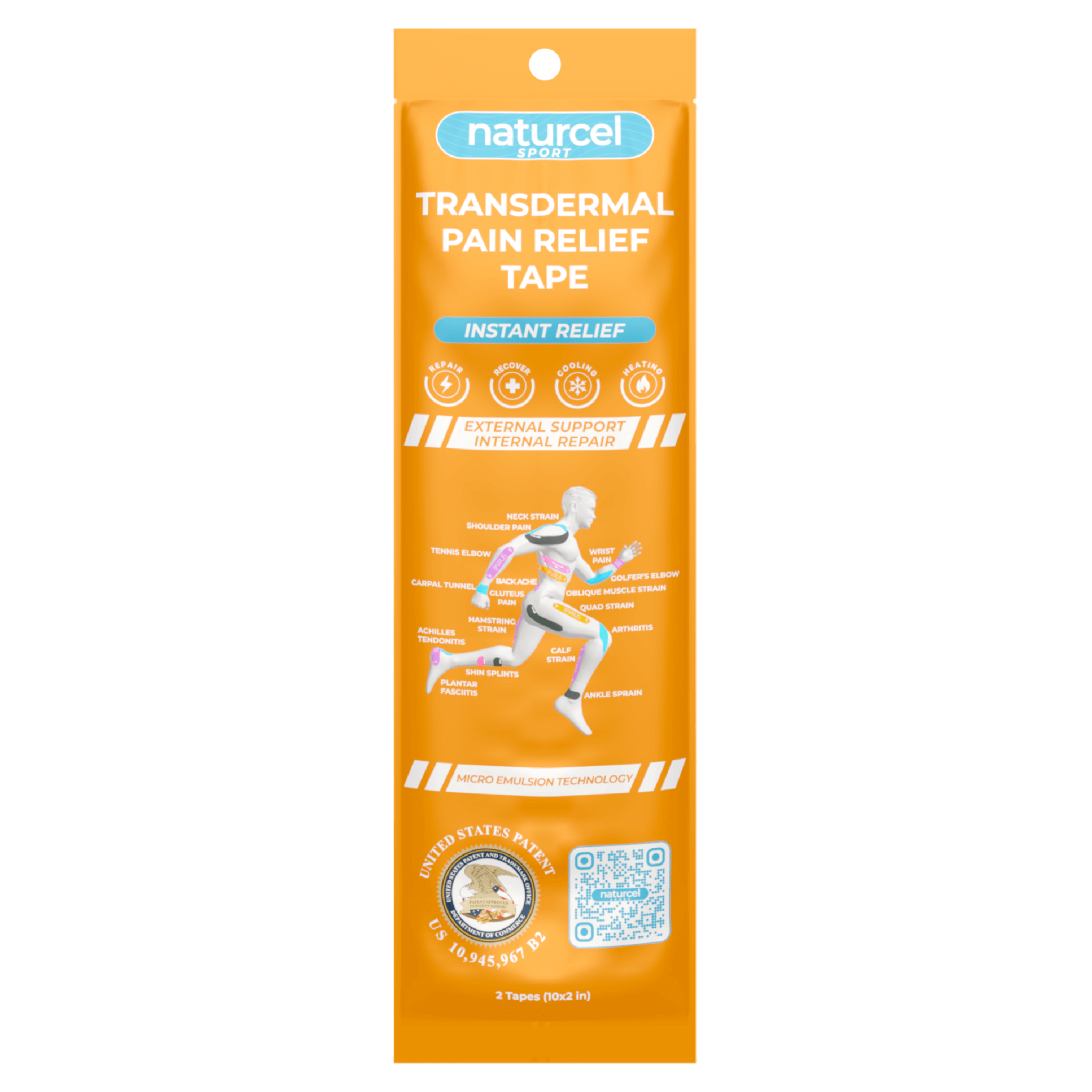 Breathable Sports Tape For Discomfort Relief And Muscle Tension